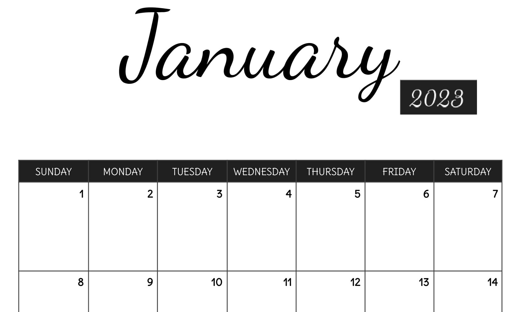 black-and-white-printable-google-docs-calendar-template-for-2023